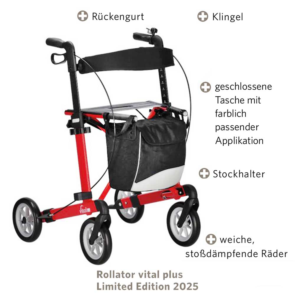 Russka Rollator Vital Classic & Vital Plus