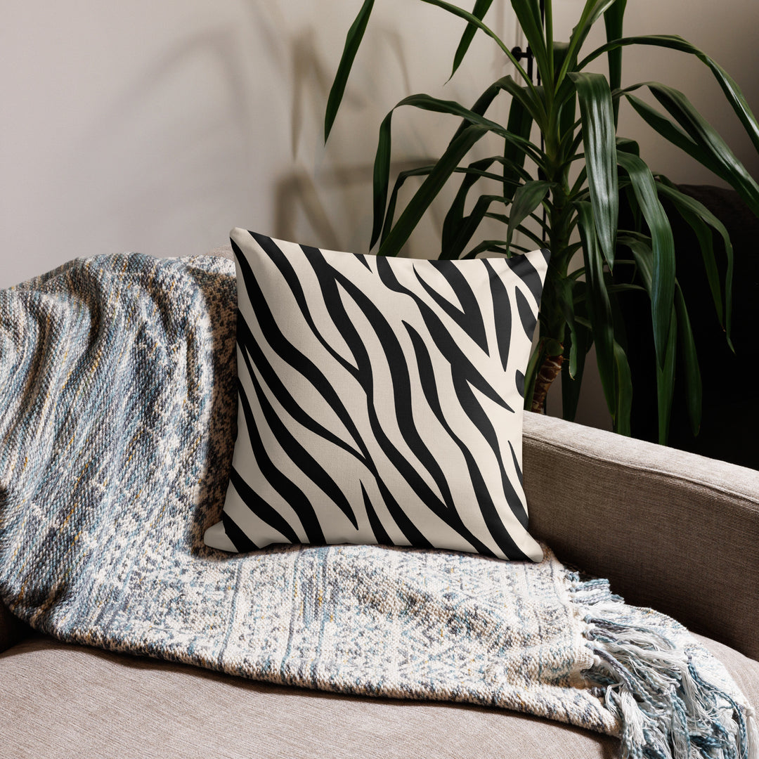 Premium Sofa Cushion Zebra