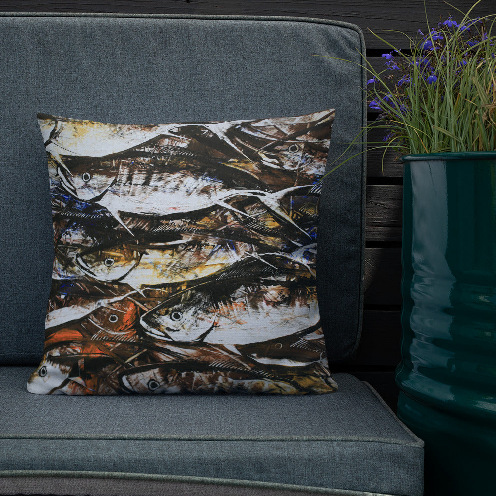 Premium Sofa Cushion Fish