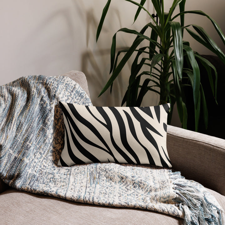 Premium Sofa Cushion Zebra