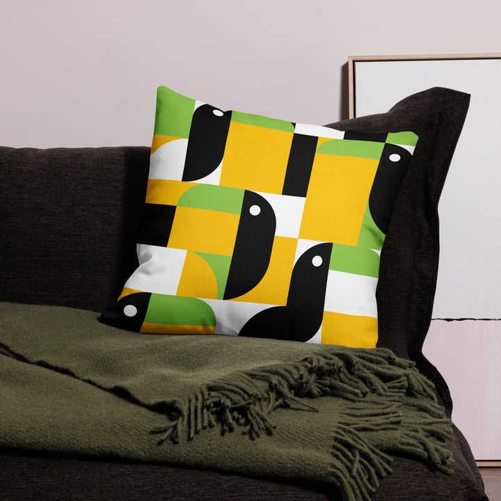 Premium Sofa Cushion Toucan