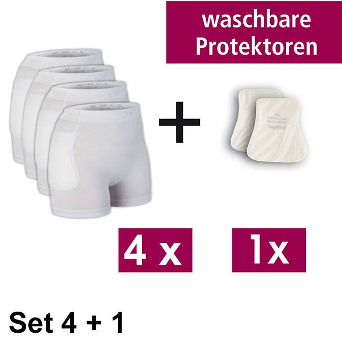 Haushalt Suprima Hüft-Protektor-Slip Set 6 ( 4x 1490 + 1x 2008 ) Nr. 1499 untersch.Größen Suprima M 1499-001-M guenstig online kaufen bei VIDIMA