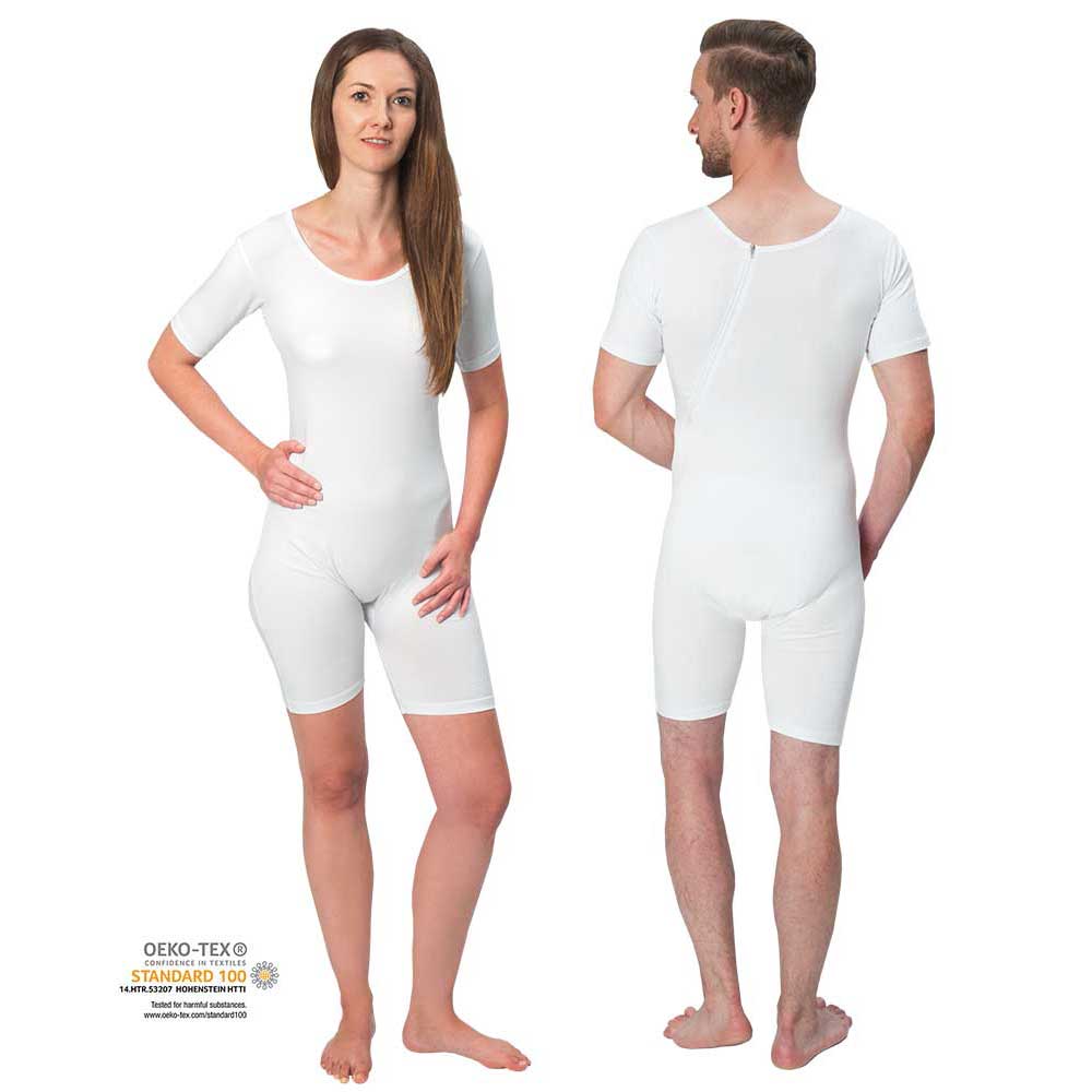 Pflegeprodukte Suprima Pflegebody kurzer Arm mit Rückenreißverschluss Nr. 4695 Suprima S 4695-001-S guenstig online kaufen bei VIDIMA