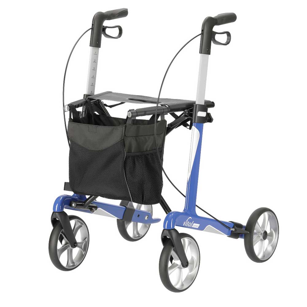 Rollator Carbon Rollator Russka Vital Russka L - Sitzhöhe 62 cm / blau / Vital  Carbon: TPE-Rädern 11448610 guenstig online kaufen bei VIDIMA