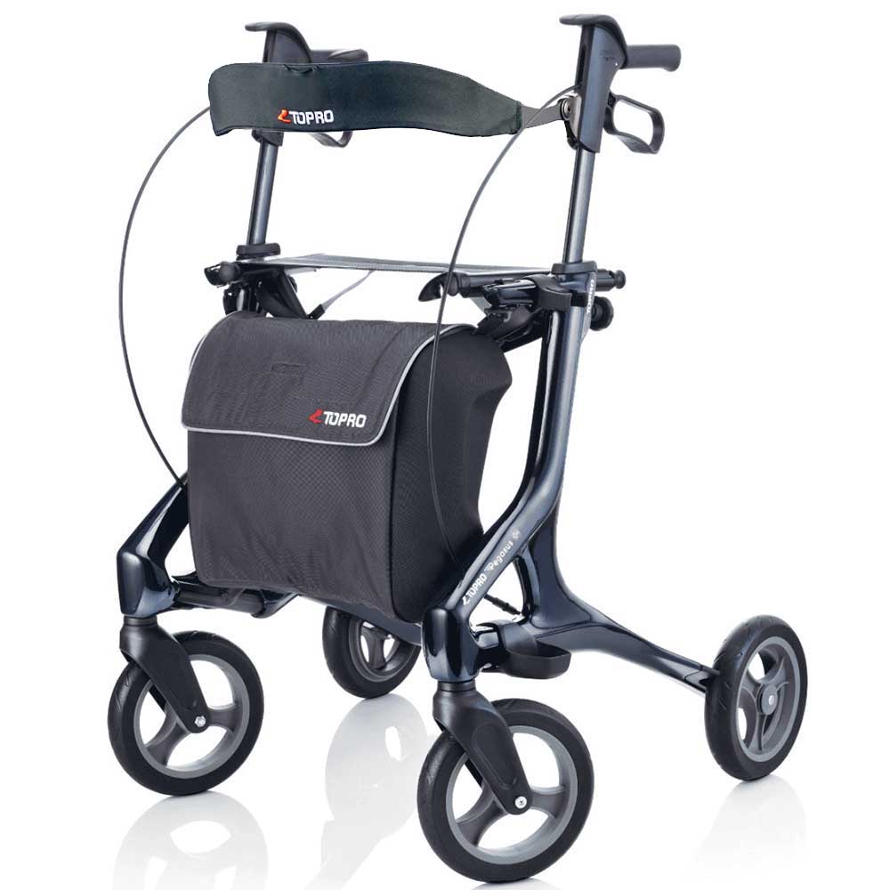 Rollator Carbon Rollator Topro Pegasus Topro M / blau / + Gratis Rückengurt lang 76 cm (+54 €) 147306 guenstig online kaufen