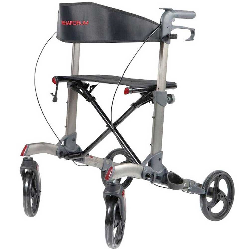 Rollator Rehaforum Rollator Actimo Premium mit Tasche Rehaforum grau 16231 guenstig online kaufen bei VIDIMA