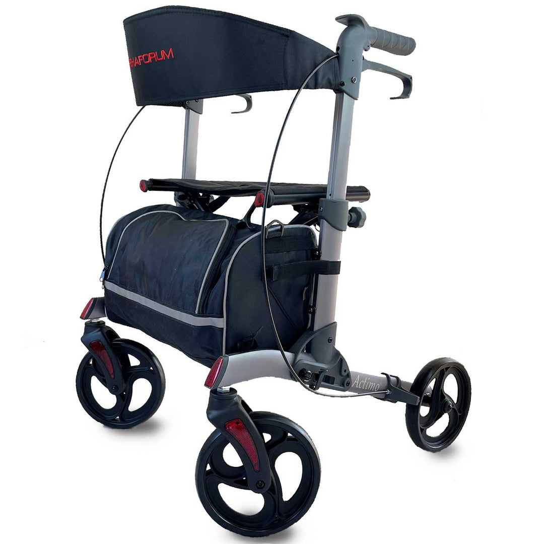 Rollator Rehaforum Rollator Actimo Premium mit Tasche Rehaforum grau 16231 guenstig online kaufen bei VIDIMA