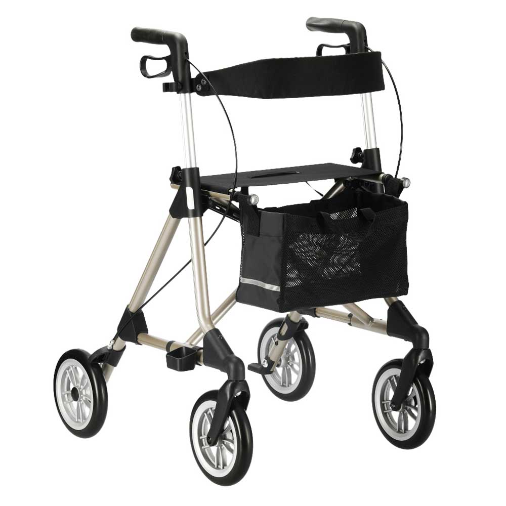 Rollator Russka Rollator Elan Classic Russka champagner / Elan Plus: weicher Soft Bereifung 11441500 guenstig online kaufen bei VIDIMA